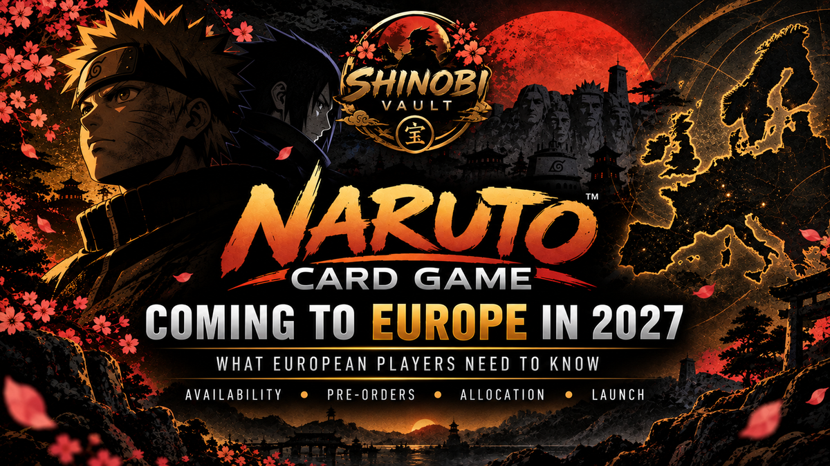 NARUTO CARD GAME Is Coming in 2027 — What European Players Need to Know