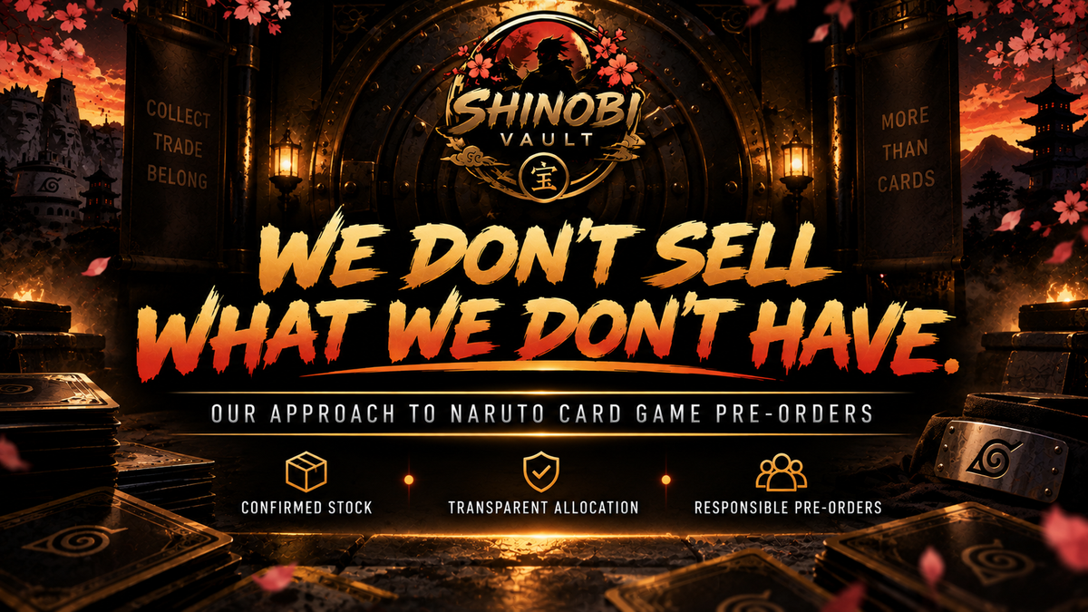 Why Shinobi Vault Won't Sell Unconfirmed Stock